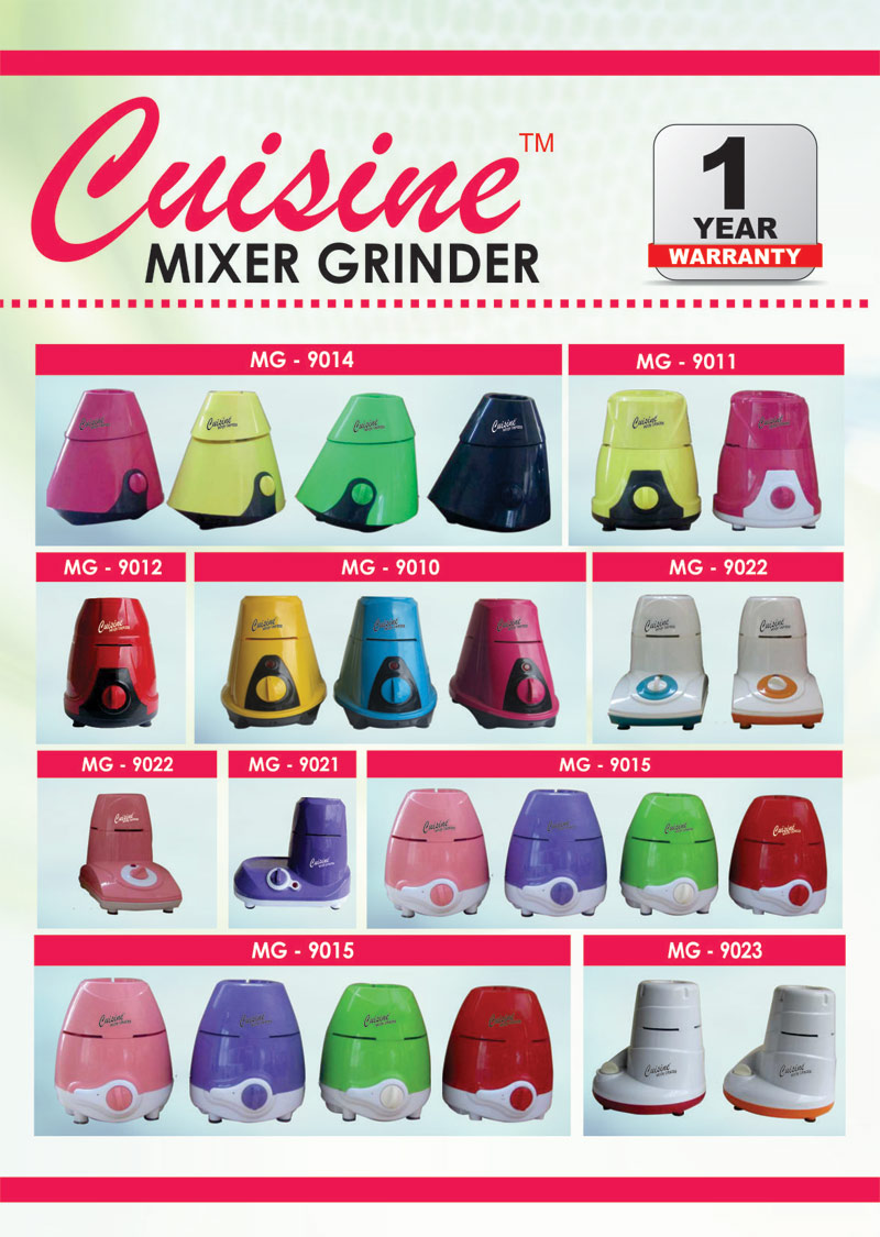 Cuisine Mixer Grinder Models